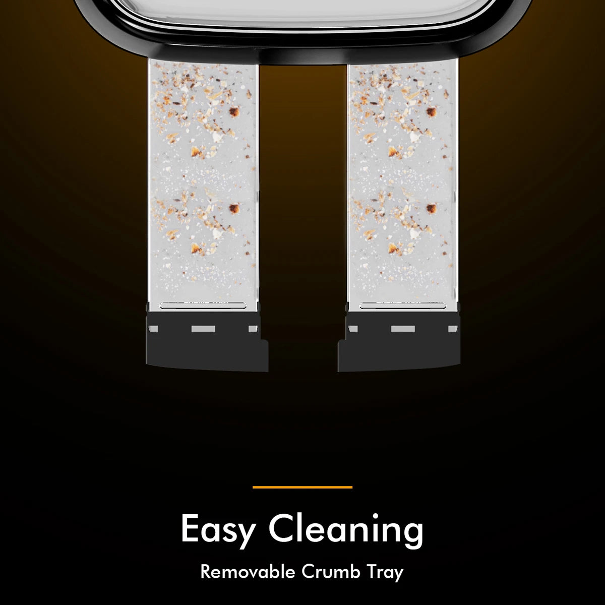 4 Slice Toaster, 1.5" Extra Wide Stainless Steel Slots - Loft&Timber