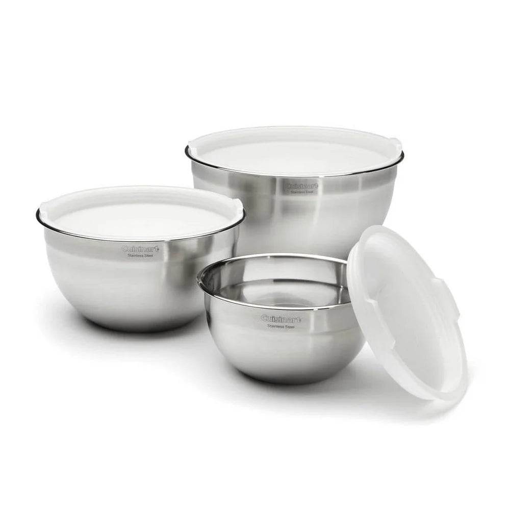 Non-Handled Stainless Steel Mixing Bowls Set - Loft&Timber