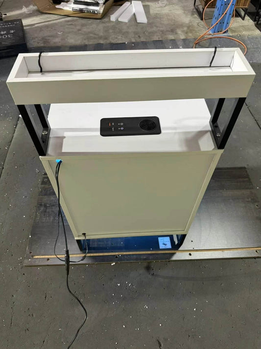 JDPAG Auto LED Nightstand with Wireless Charging Station & USB Ports - Loft&Timber