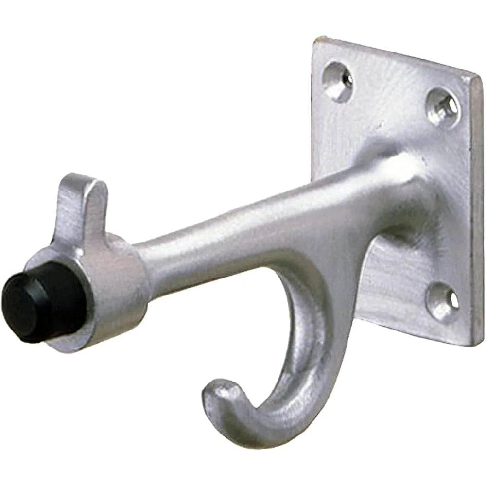 Aluminum Clothes Hook with Rubber Bumper - Loft&Timber