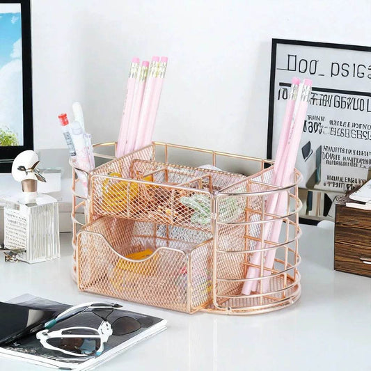 Nordic desktop metal partition drawer style - Loft&Timber
