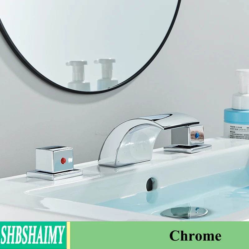 LED Bathroom Faucets Waterfall - Loft&Timber