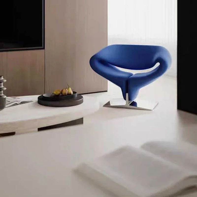 Cute Aesthetic Living Room Chairs White Cream Modern Designer Unique Lounge Clear Chairs Creative Sillones Trendy Furniture - Loft&Timber