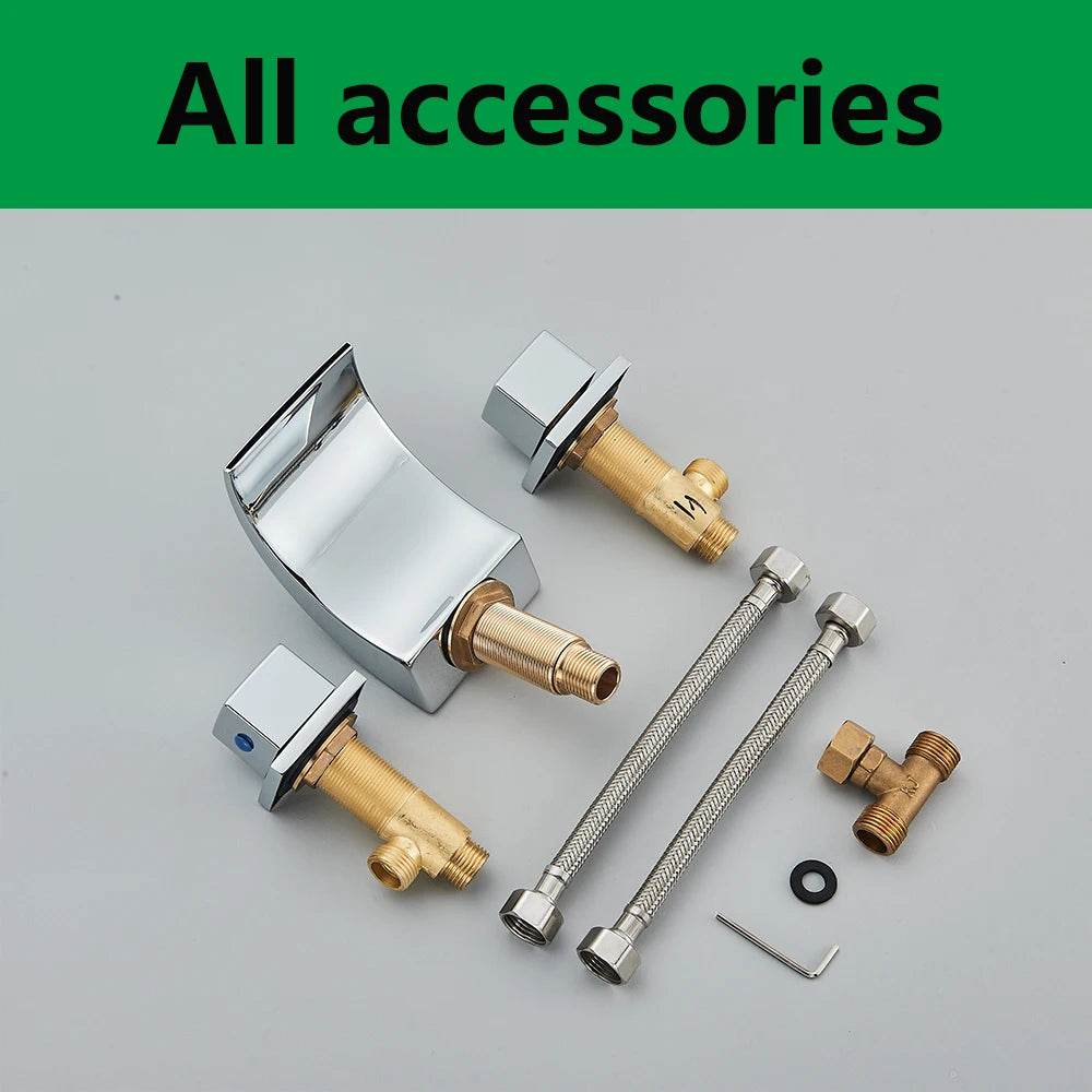 LED Bathroom Faucets Waterfall - Loft&Timber