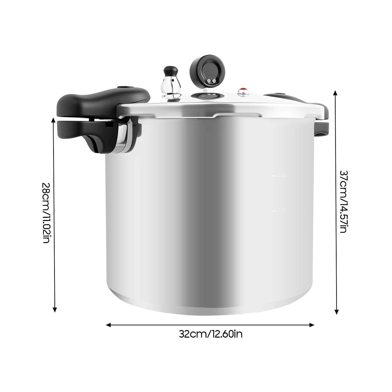 22L Aluminium Alloy Pressure Cooker 90Kpa - Loft&Timber