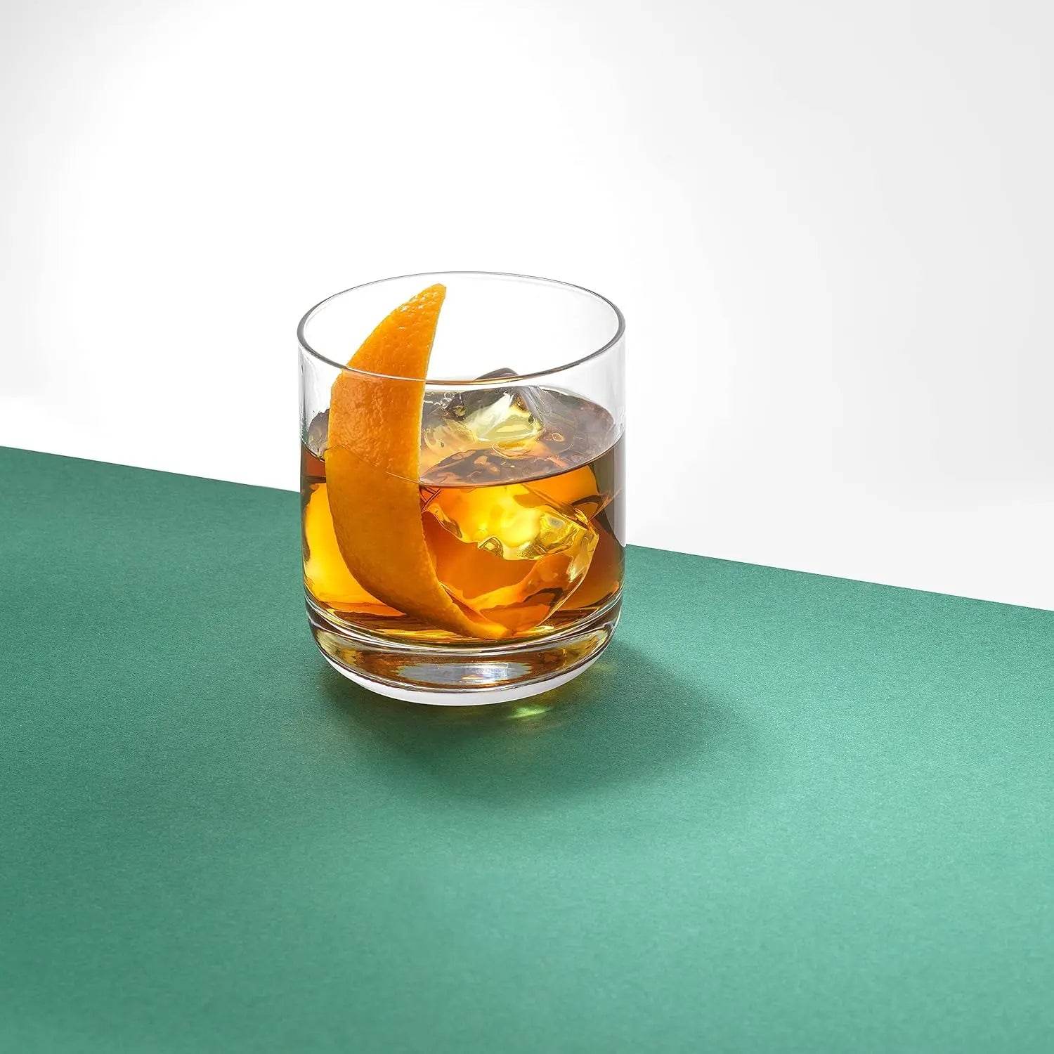 Nova Crystal Whiskey Glasses. Lowball Glasses Set of 4, 10oz - Loft&Timber