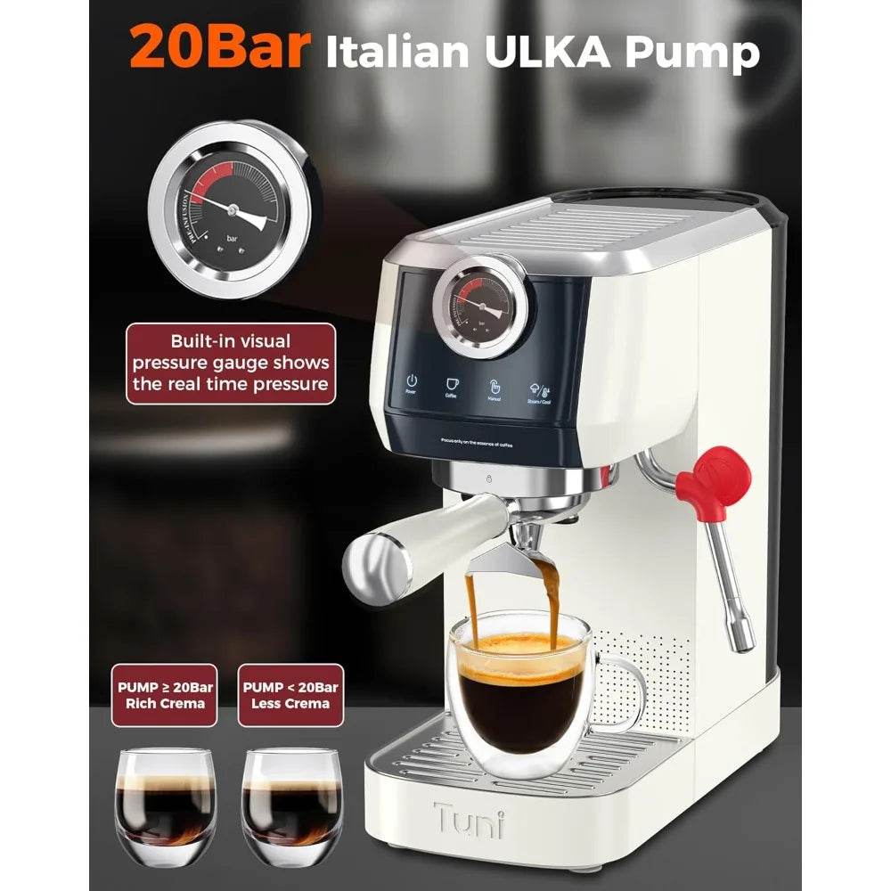 58mm Espresso Machine 20Bar Espresso Maker, Dual Boiler Coffee Maker - Loft&Timber