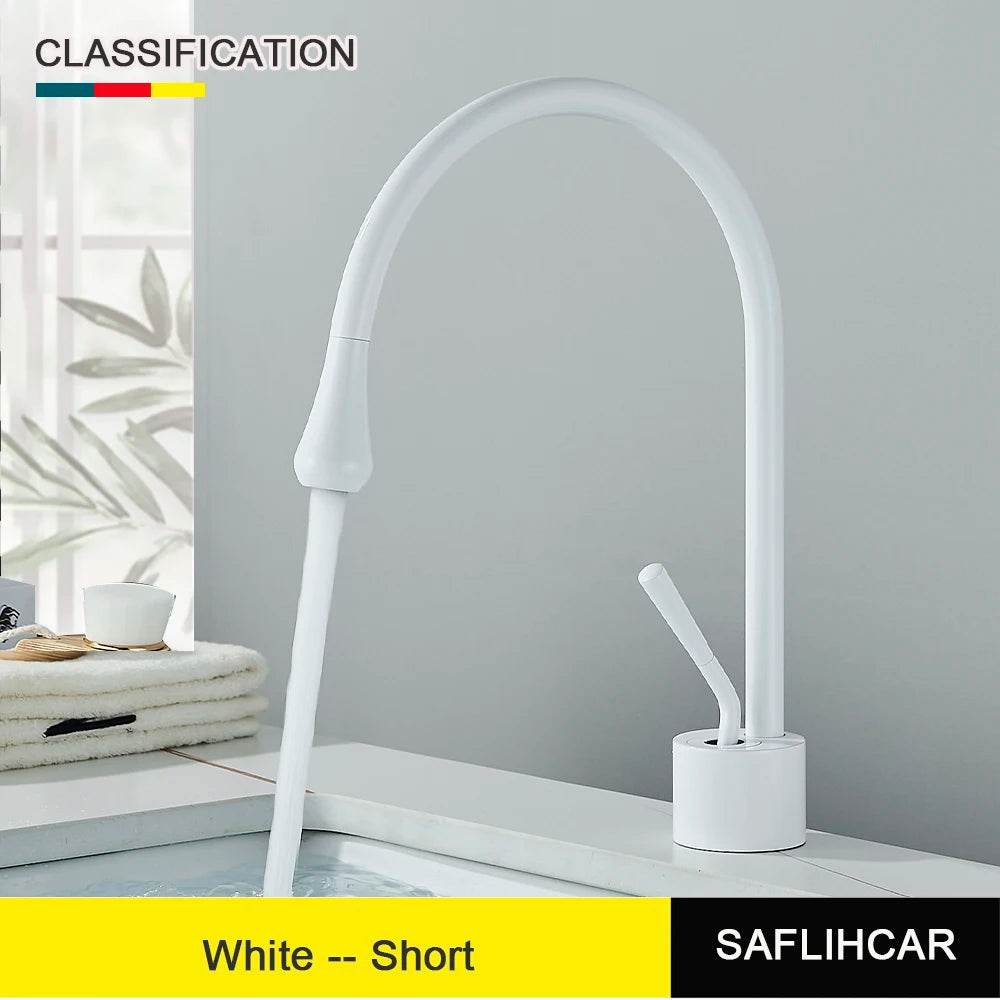 Brushed Gold Basin Faucet - Loft&Timber