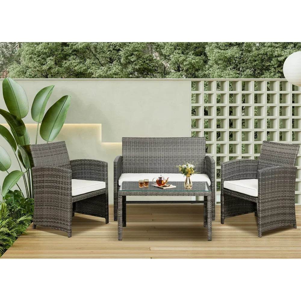 Multi Pieces Outdoor Patio Furniture Sets - Loft&Timber