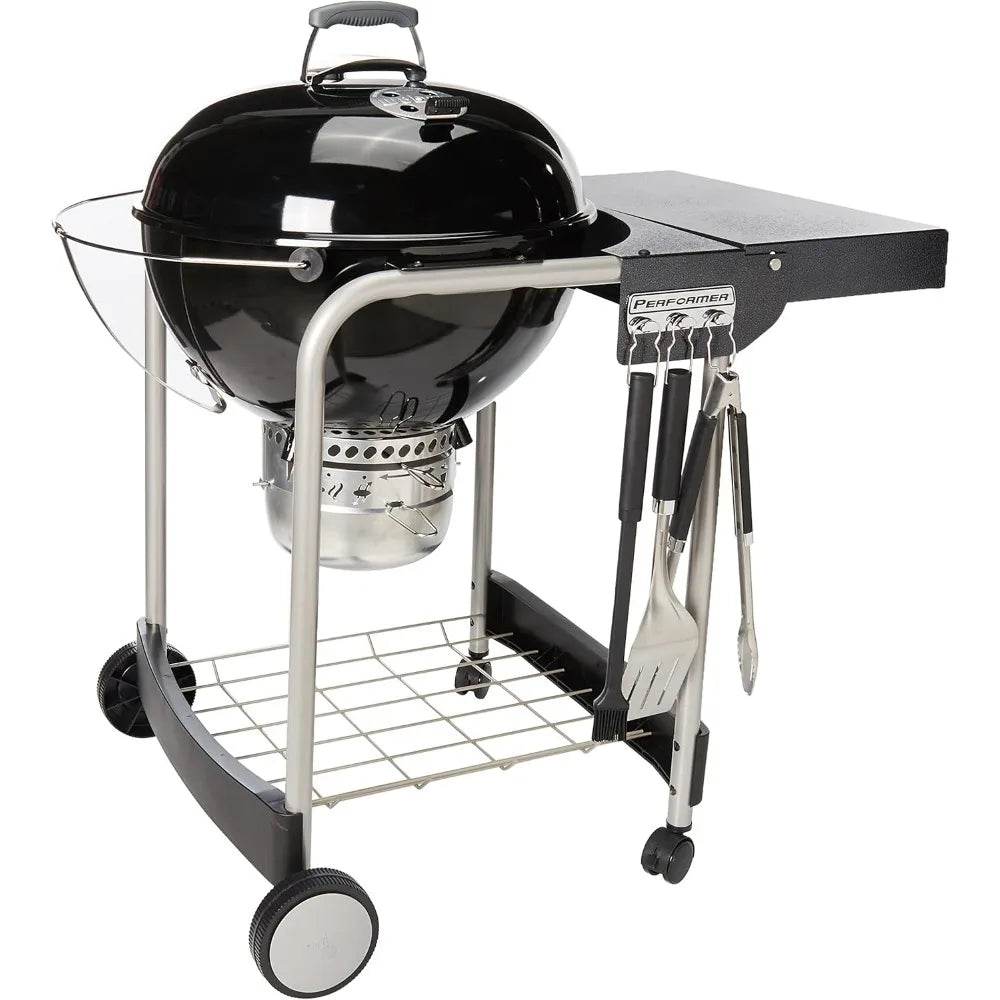 Weber 22-Inch Black Charcoal Grill Performer Model - Loft&Timber