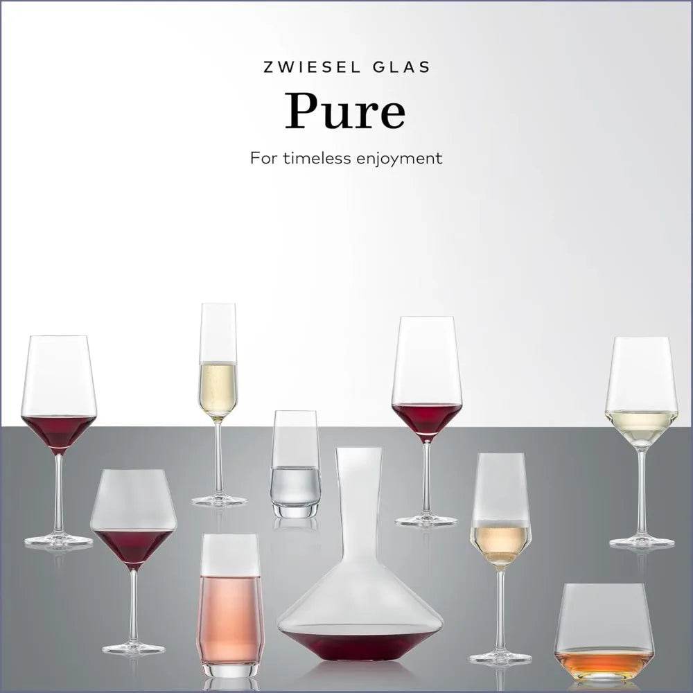 ZWIESEL GLAS Pure Collection Champagne Glasses Set - 6 Pack - Loft&Timber