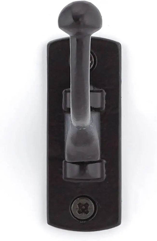 Utility Swivel Hook, Matte Black Finish - Loft&Timber