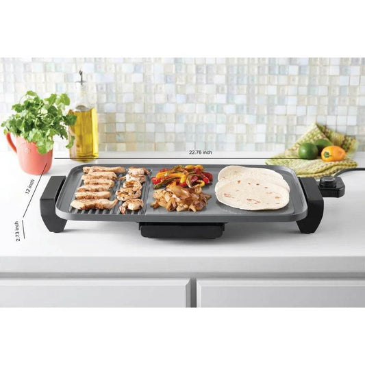 Electric Ceramic Griddle Nonstick 1500W - Loft&Timber