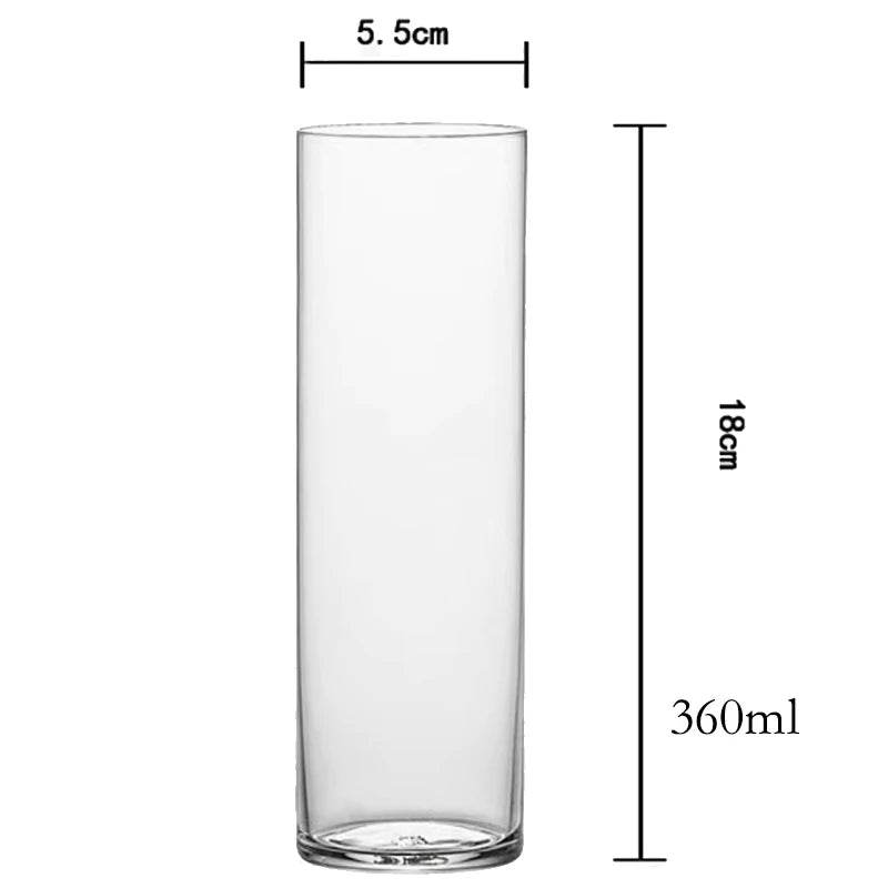 6PCS Thin Lightweight Crystal Highball Glasses, Set of 4 - Loft&Timber