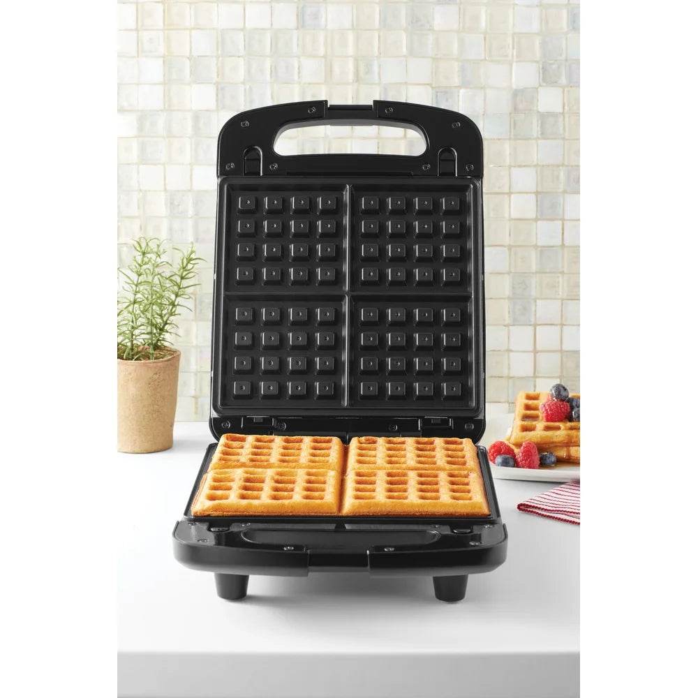 4 Slice Waffle Maker Non-Stick - Loft&Timber