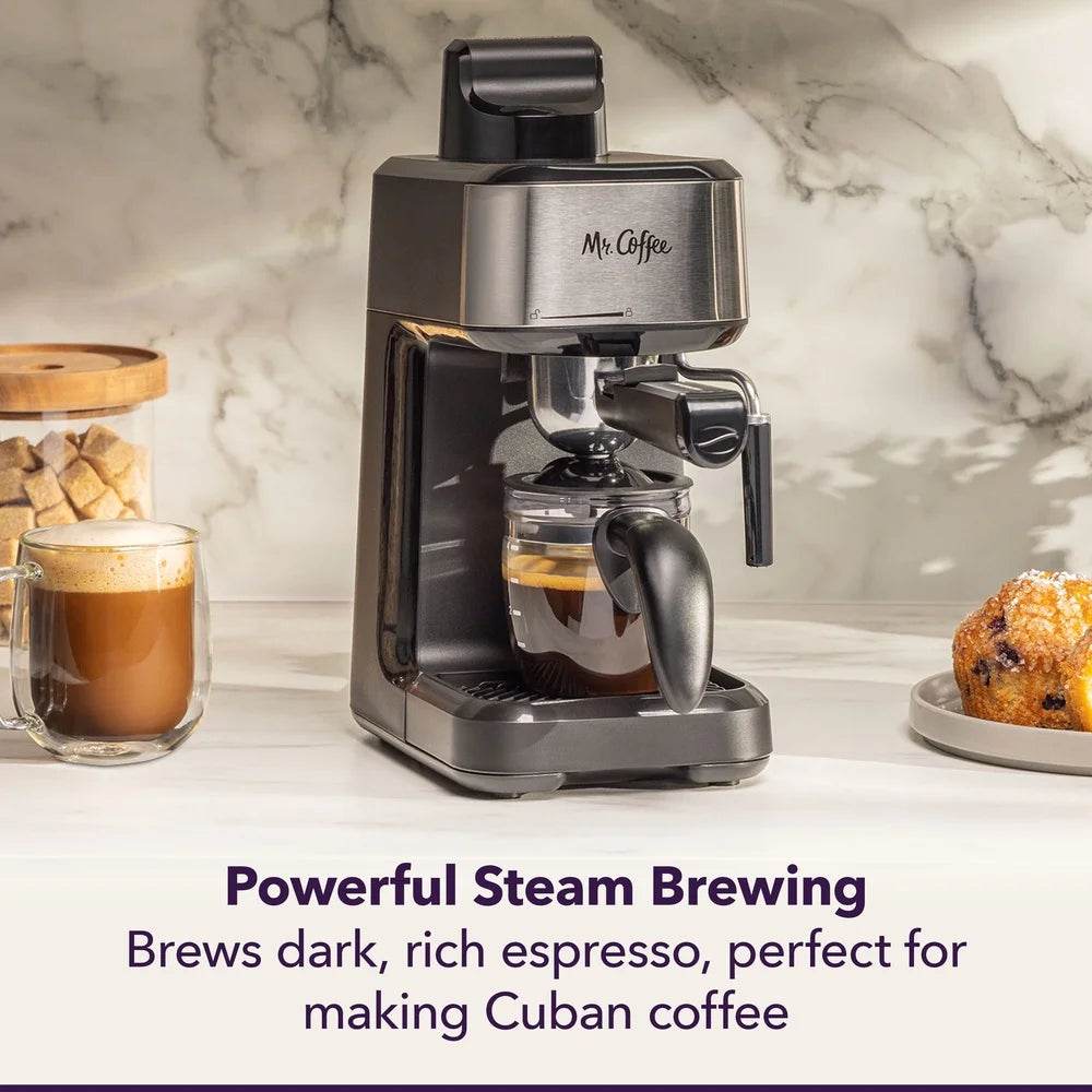 4-Shot Steam Espresso Machine - Loft&Timber