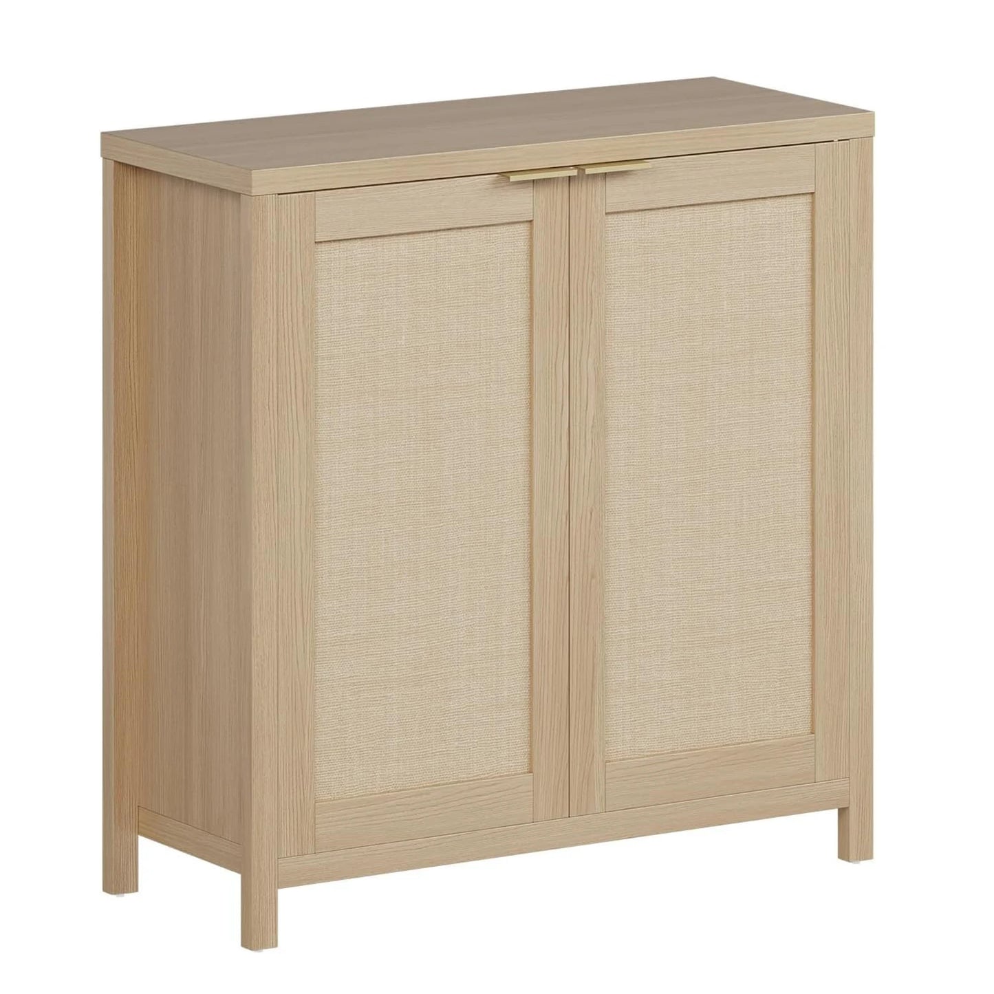 34" Rattan Sideboard Buffet Cabinet - Loft&Timber