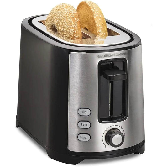 Extra Wide Slot Toaster 2 Slice with Bagel Defrost Settings - Loft&Timber