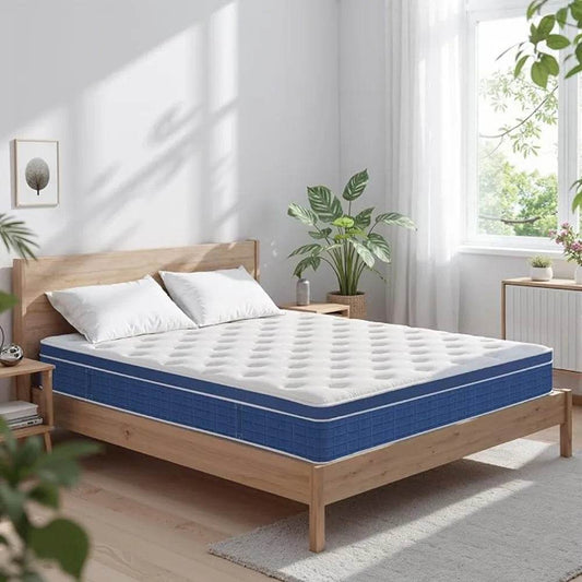 Mattress 14 Inch, Hybrid King Size Mattress in a Box, Gel Memory Foam Mattress with Pocket Springs - Loft&Timber