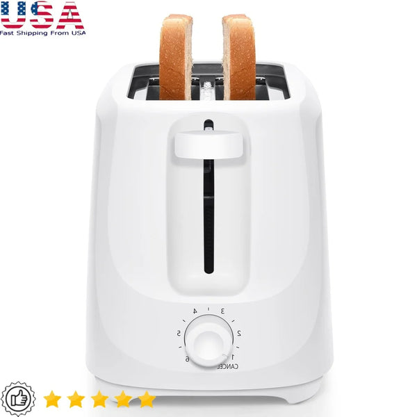 2-Slice Toaster with Adjustable Toast Shade