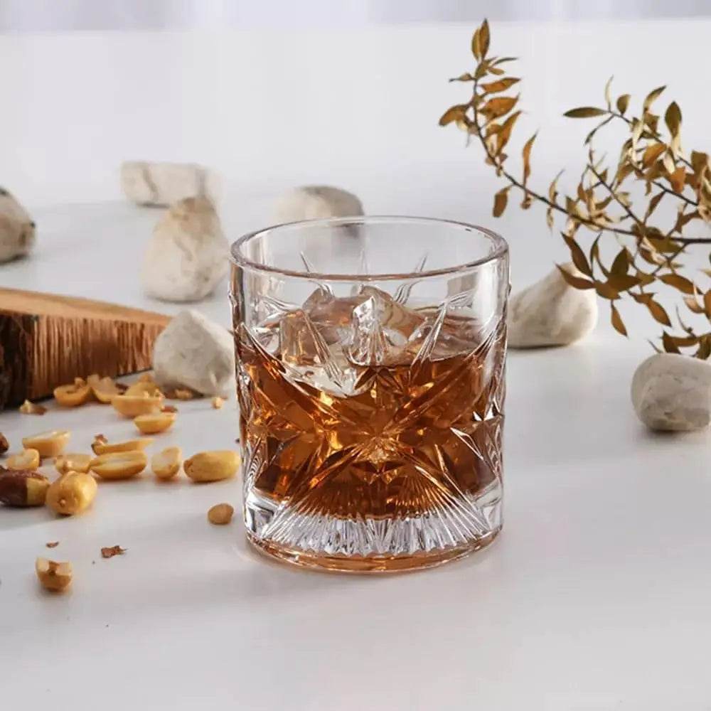 Crystal Whiskey Glasses Set Of 4, 12 Oz Premium Glasses - Loft&Timber
