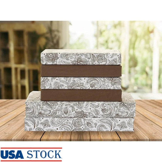 6 Piece Full Bed Sheet Set Polyester Paisley Taupe - Loft&Timber