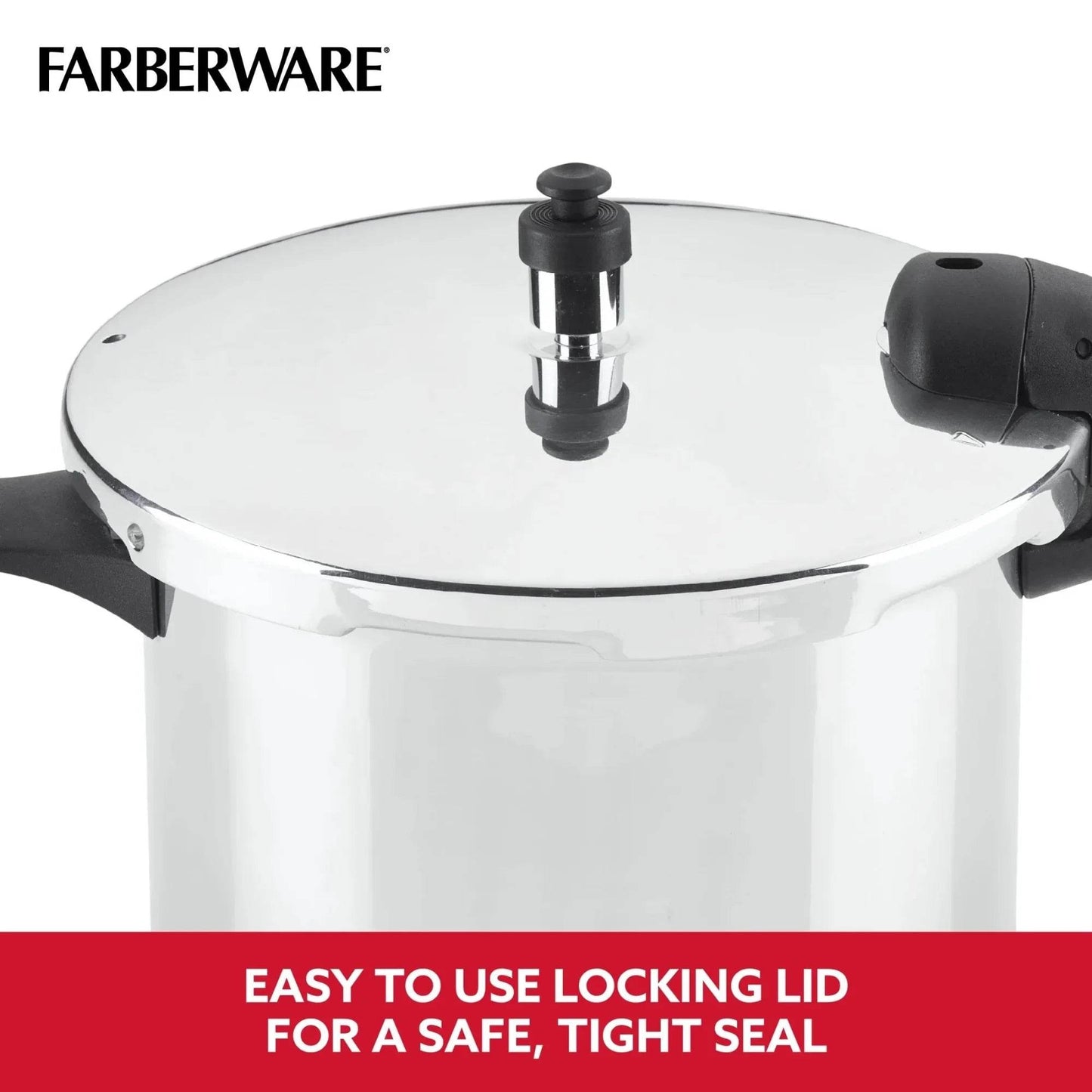 6QT Silver Aluminum Pressure Cooker - Loft&Timber