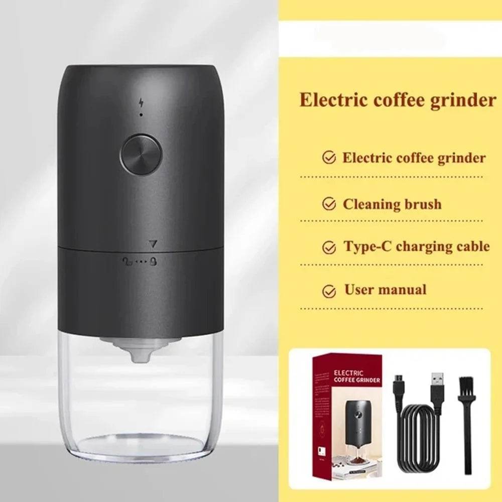 Portable Electric Coffee Grinder 1800mAh - Loft&Timber