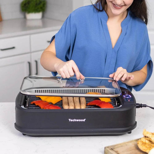 Techwood 1500W Smokeless Indoor Electric Grill - Loft&Timber