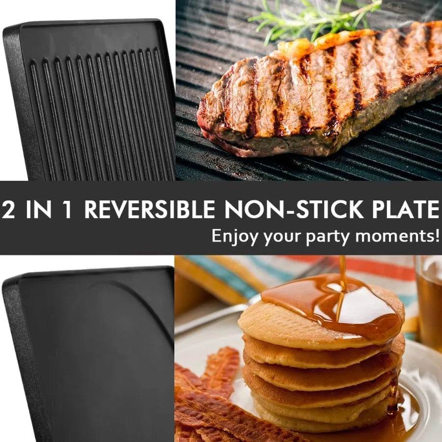 Raclette Table Grill Electric Grill Indoor Grill - Loft&Timber