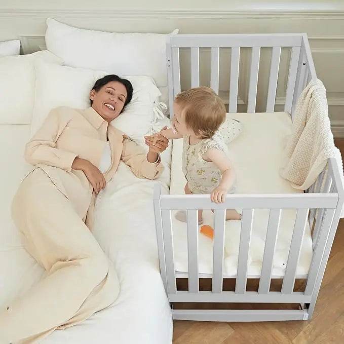 11-In-1 Convertible Mini Cradle to Full Size Crib - Loft&Timber