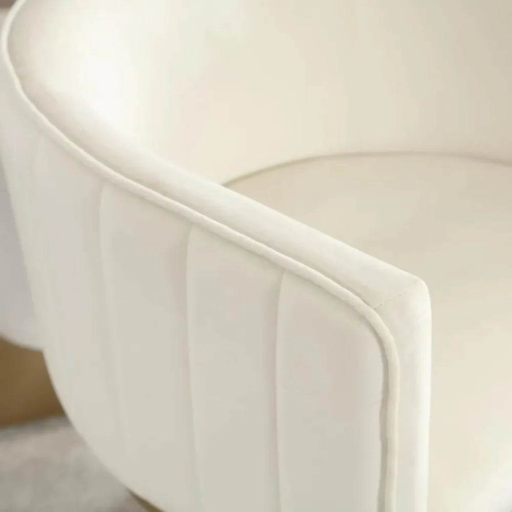 Dining Chairs Set of 4, Velvet with Metal Frame - Loft&Timber