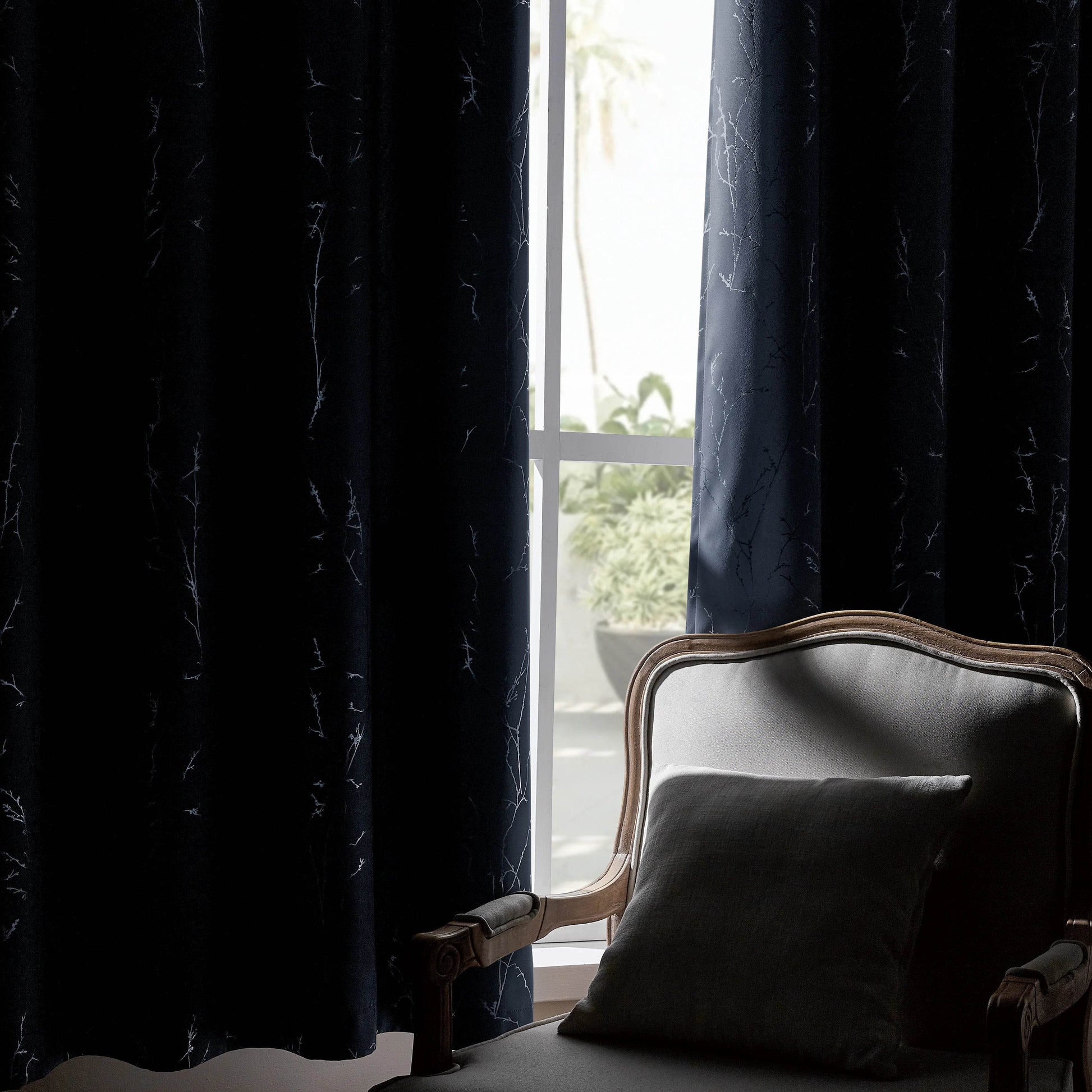 Pack Of 2 Blackout Curtains Grommet Thermal Insulated Room Darkening - Loft&Timber