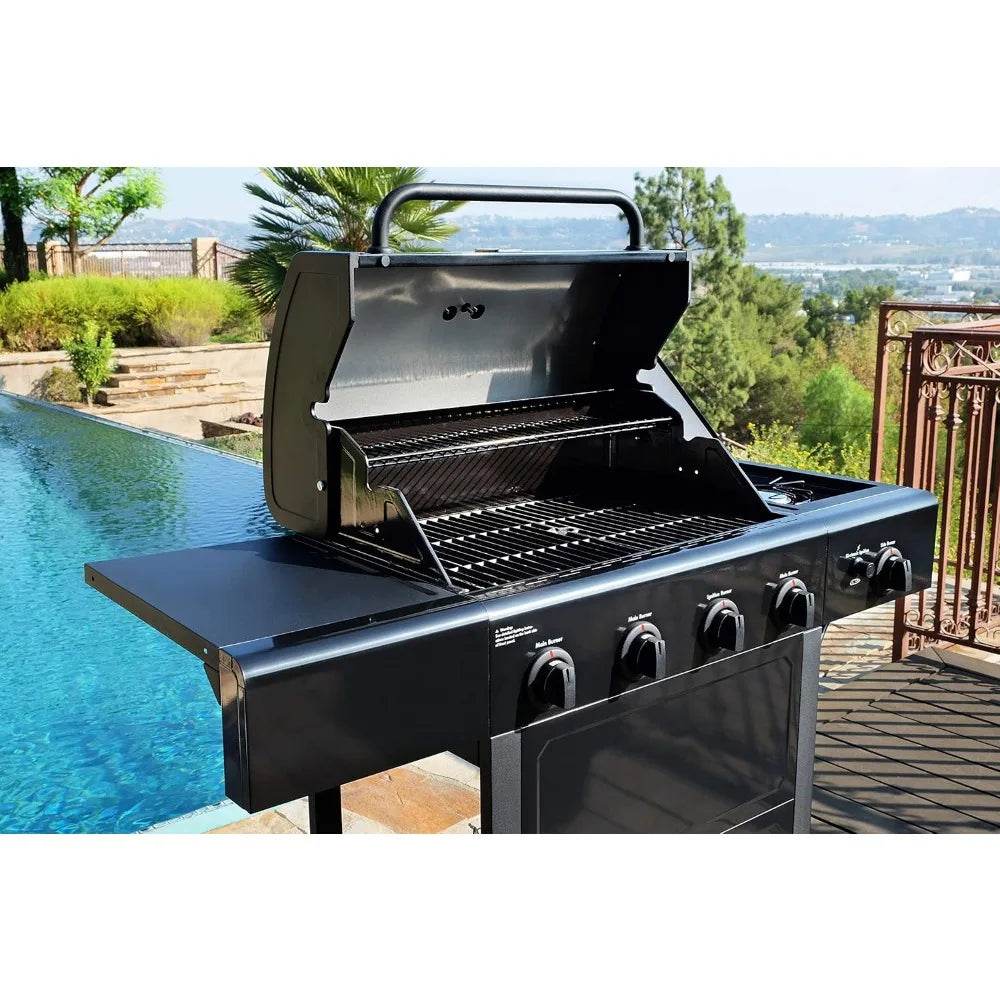 Kenmore 4-Burner Propane Gas Grill with Side Burner - Loft&Timber
