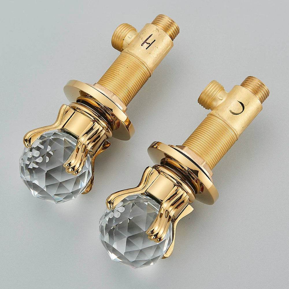 Senlesen Luxury Golden Waterfall Basin Faucet - Loft&Timber