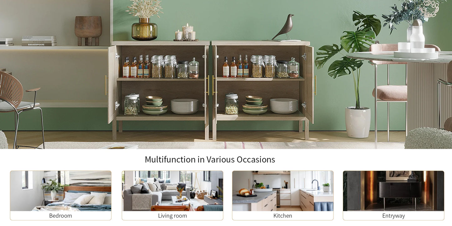 31" Rattan Sideboard - Loft&Timber