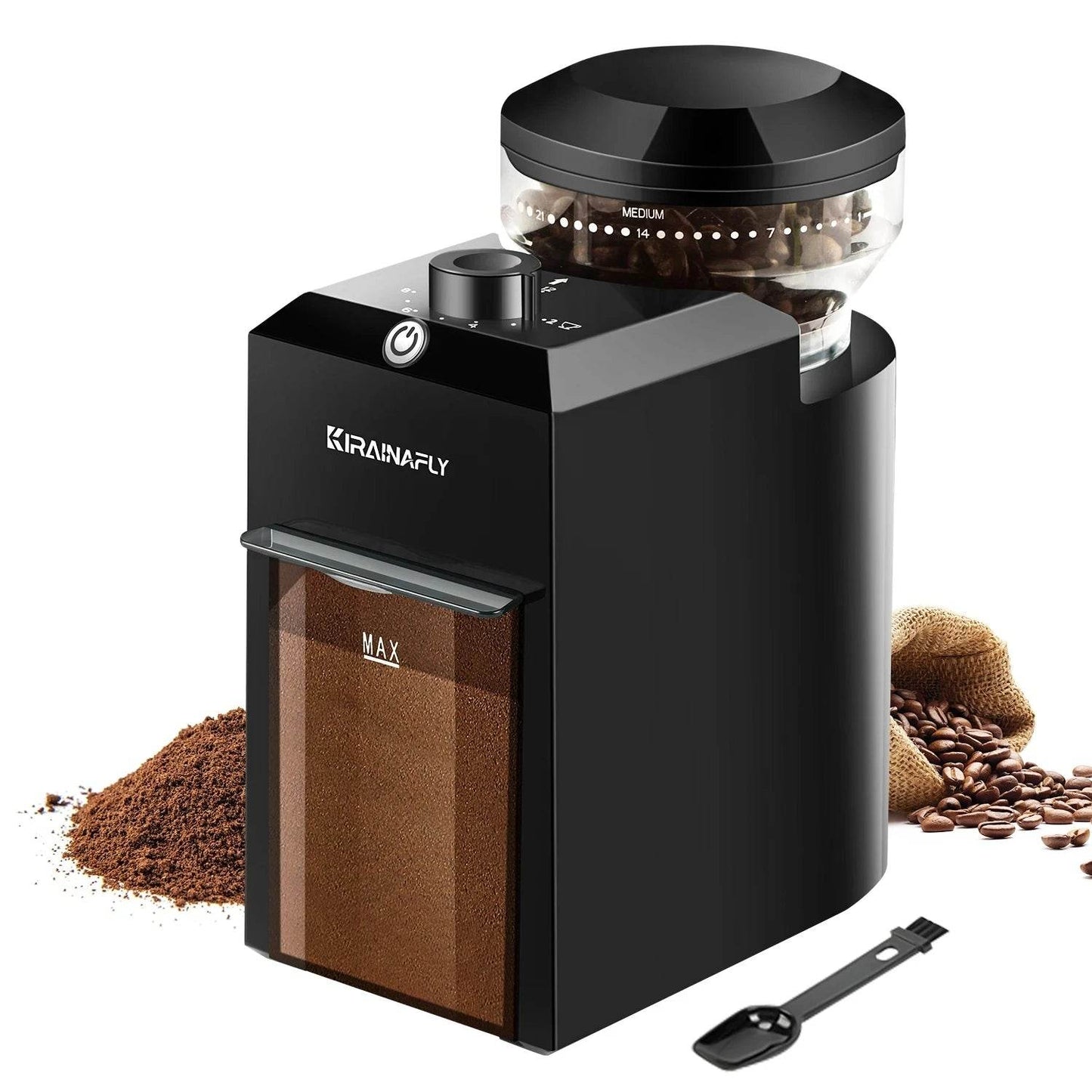 Automatic Burr Mill Coffee Grinder - Loft&Timber