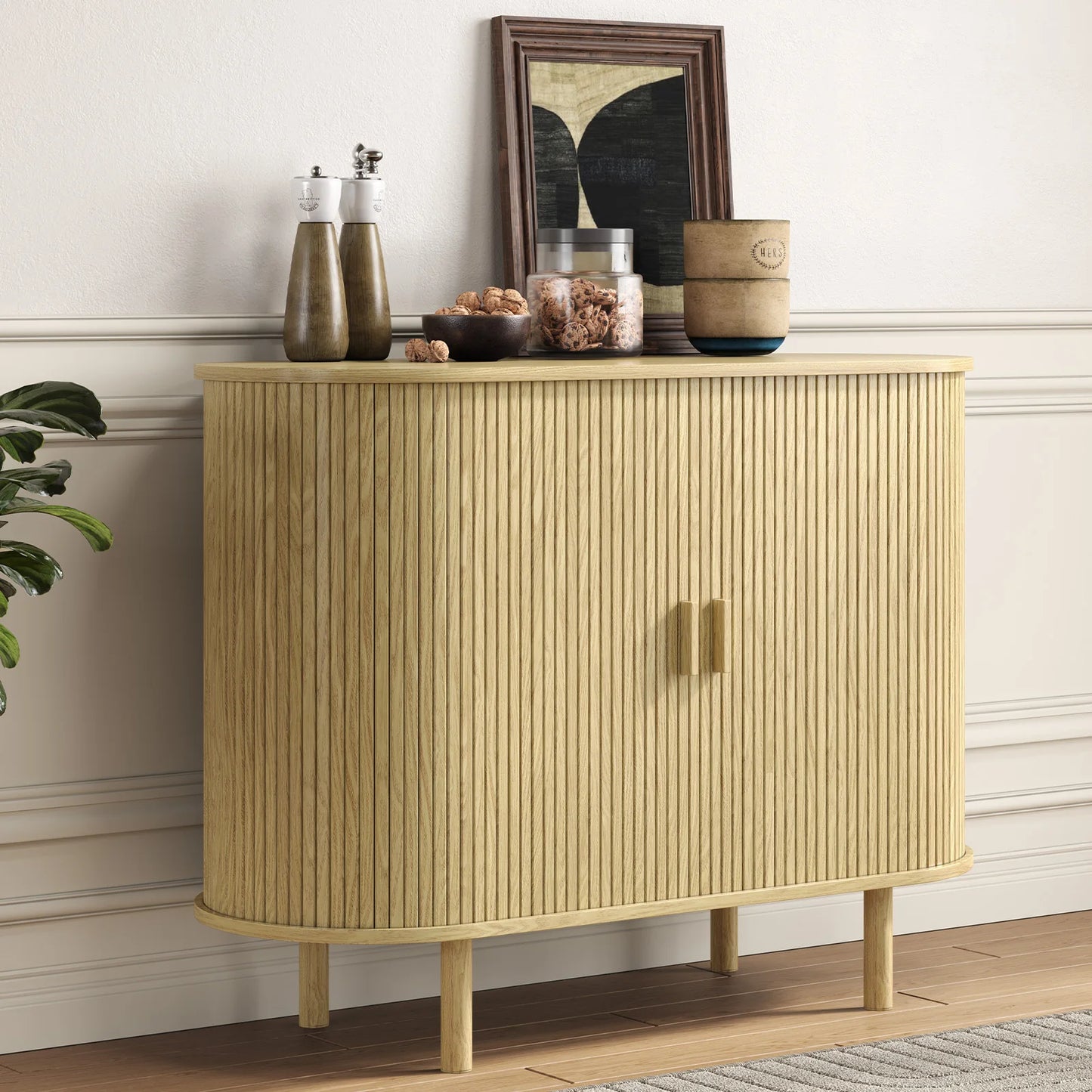 40" Sideboard Buffet Cabinet with Storage - Loft&Timber