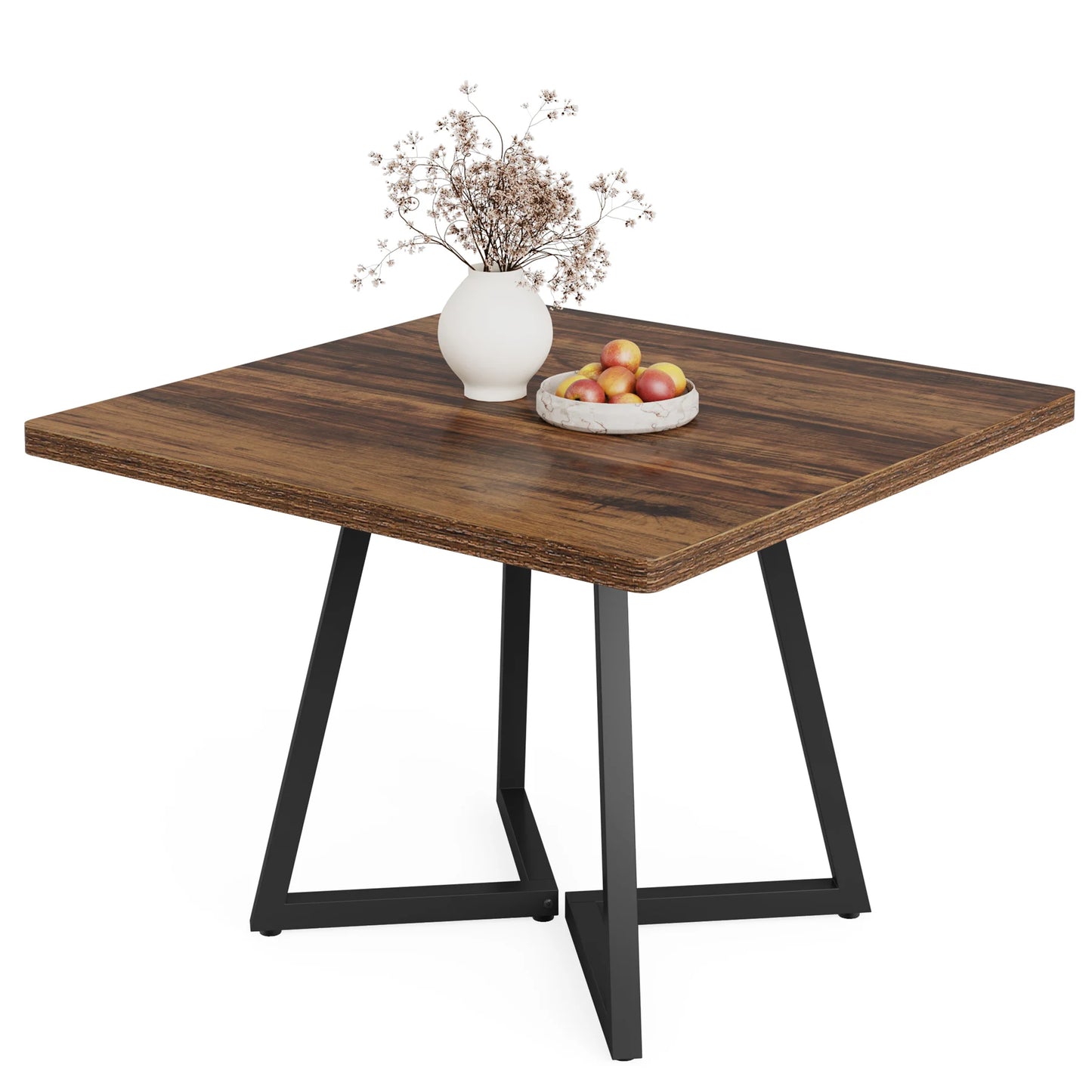 Tribesigns Square Dining Table for 4, 31.5" - Loft&Timber