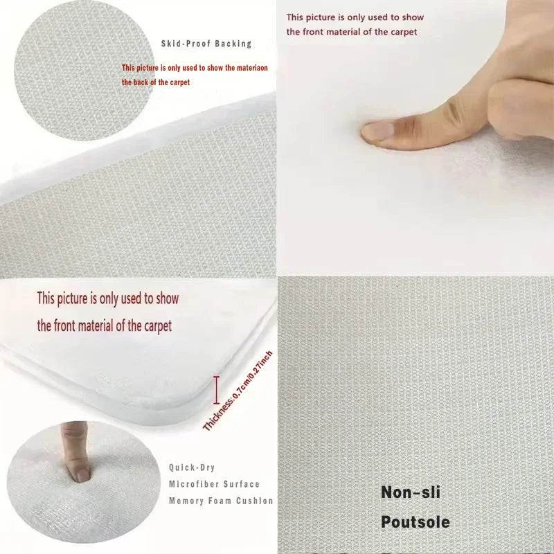 VIAKMA Luxury Study Floor Mat - Loft&Timber