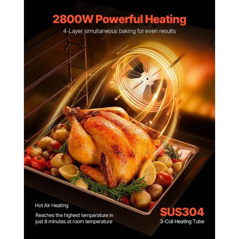 VEVOR Commercial Countertop Oven 66L - Loft&Timber