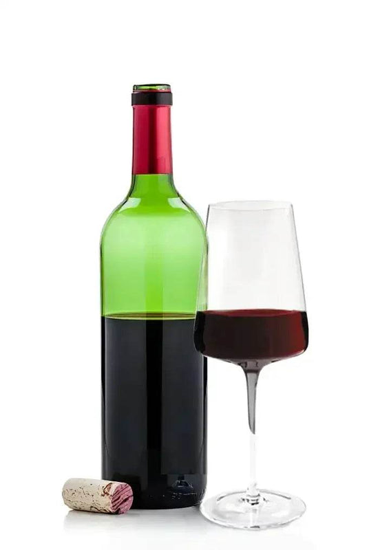 Clear Flared Red Wine Glass with Stem 17 ounce, 4 Pack - Loft&Timber