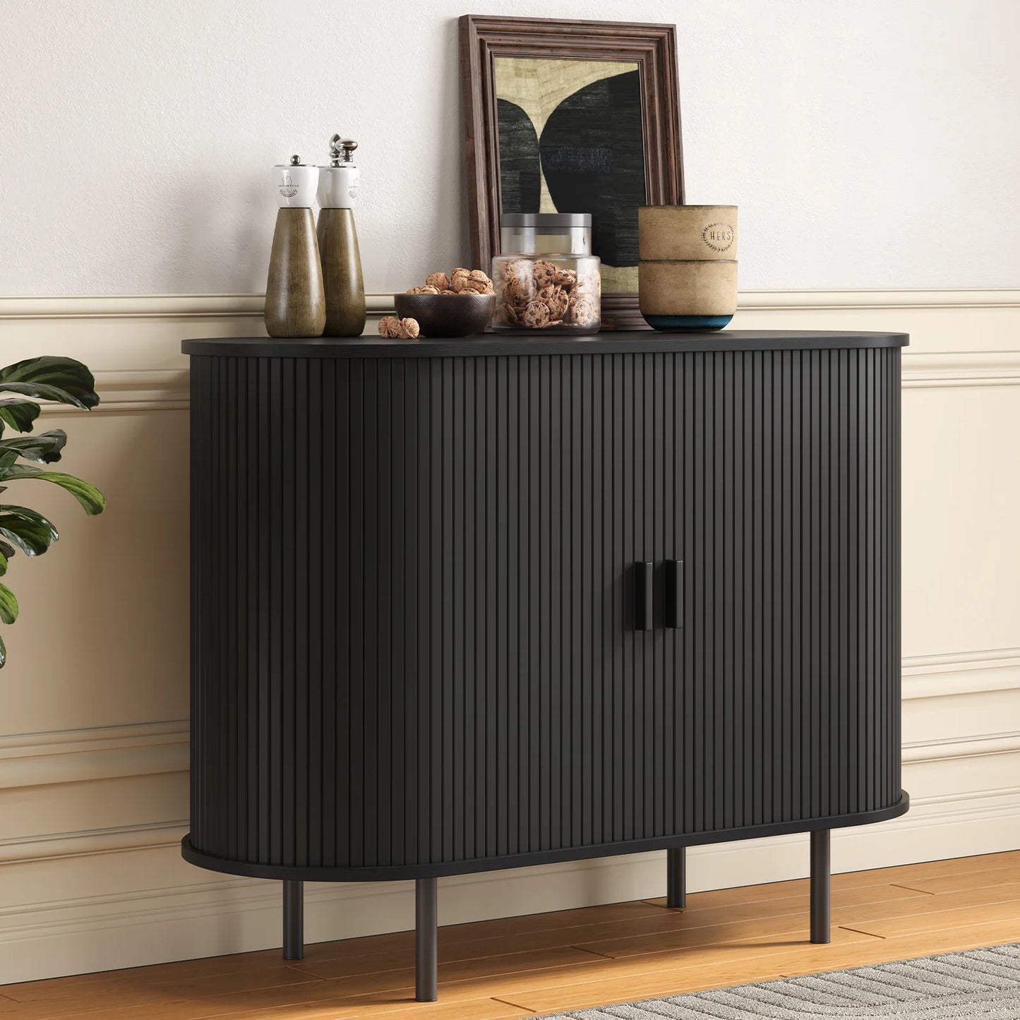 40" Sideboard Buffet Cabinet with Storage - Loft&Timber