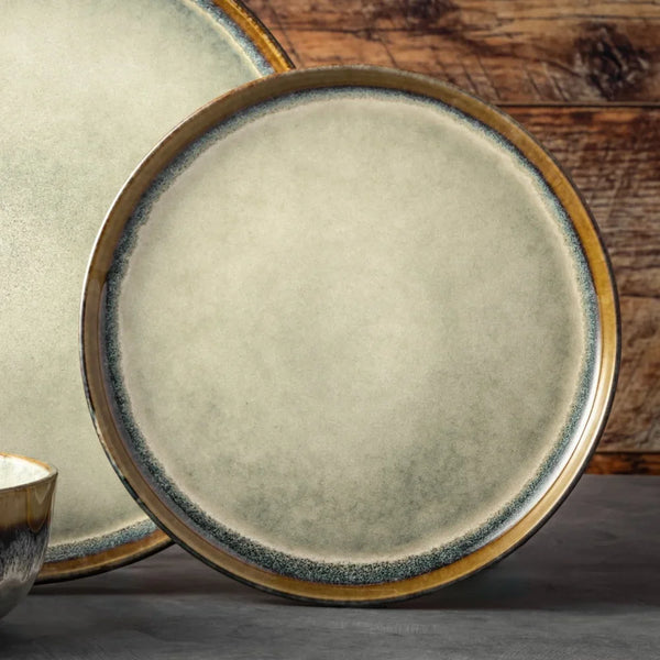 Ceramic Round Salad Plate Dishwasher Safe