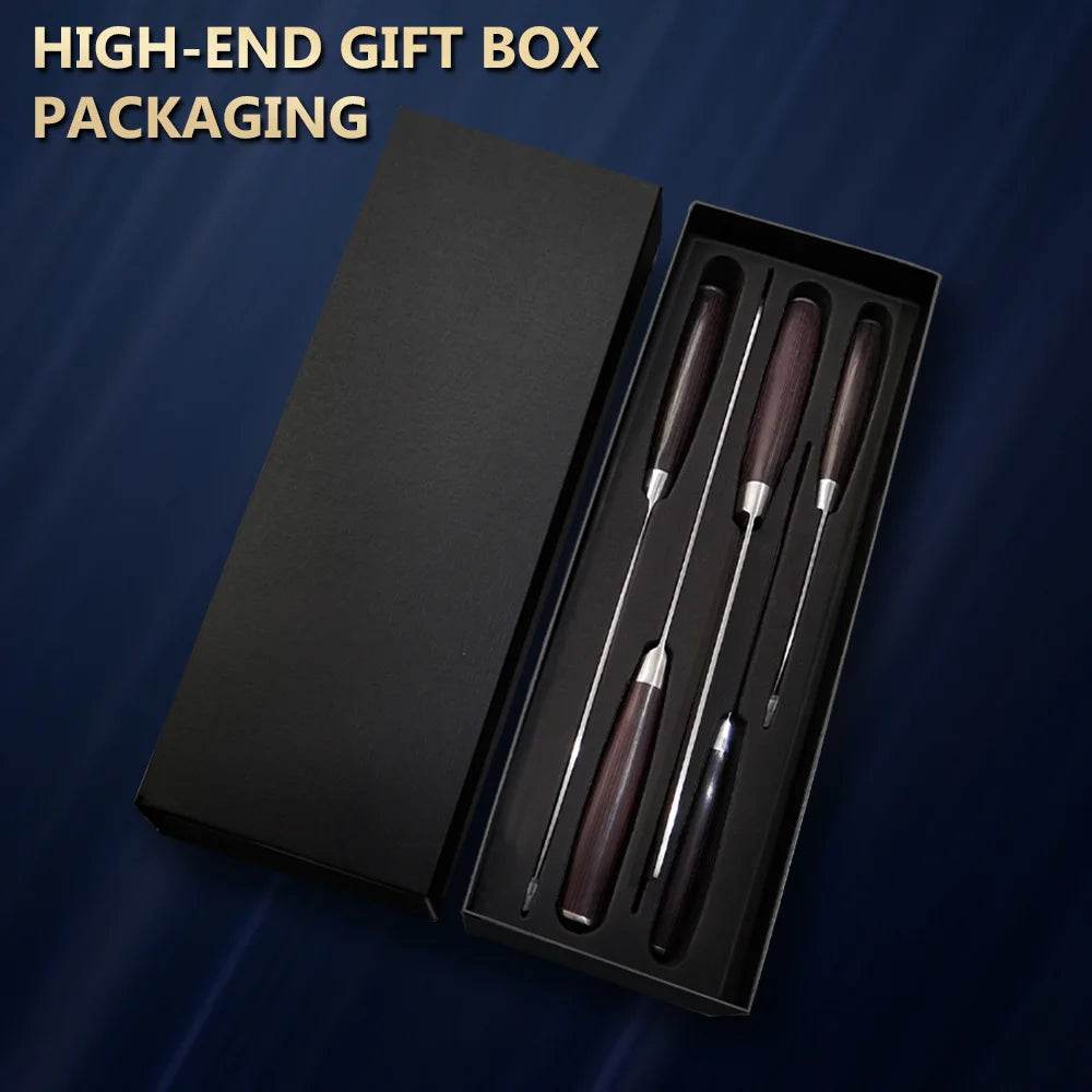 5/8pcs/10pcs Kitchen Knives Japanese Stainless Steel - Loft&Timber