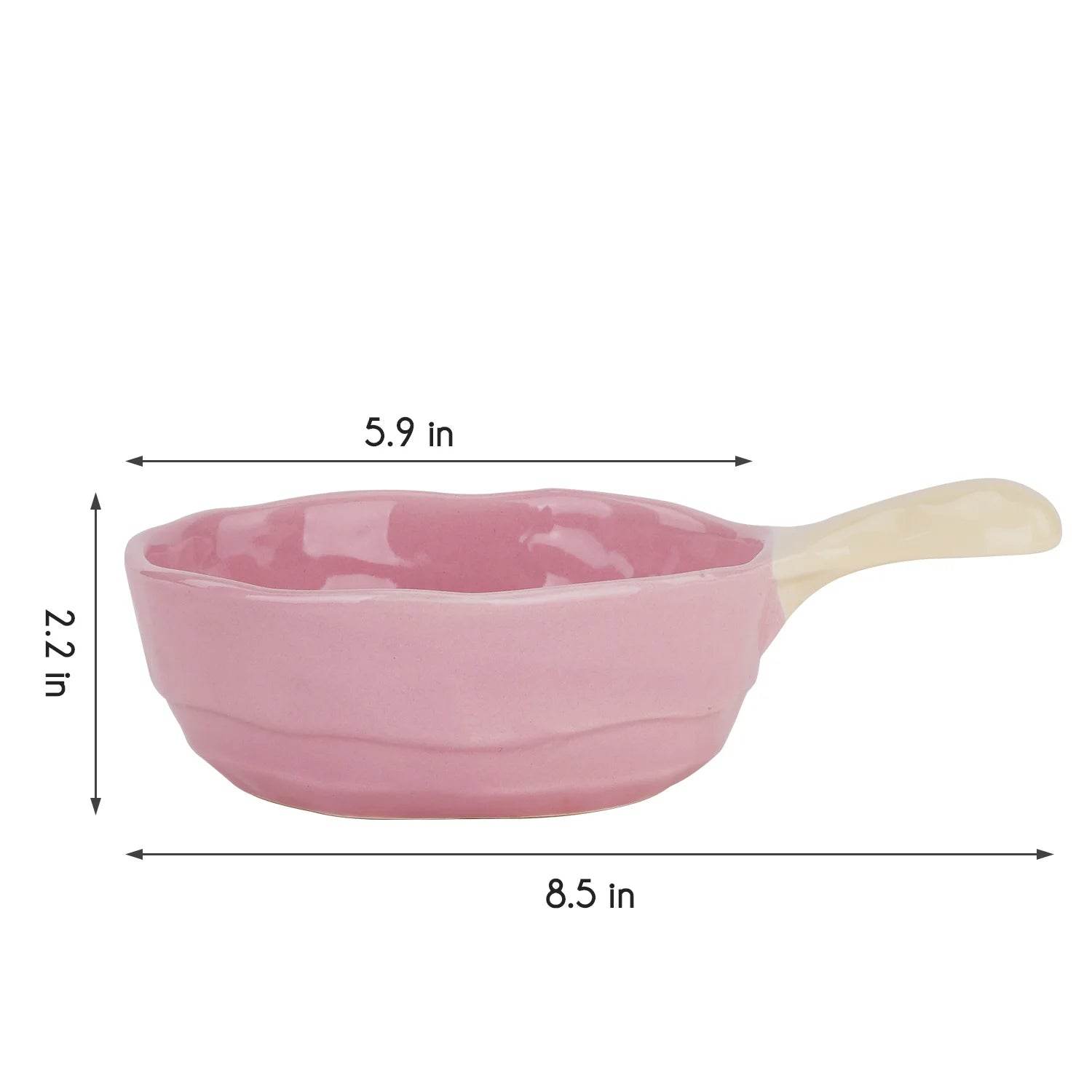 Large Ceramic Bowl with Handle - Loft&Timber