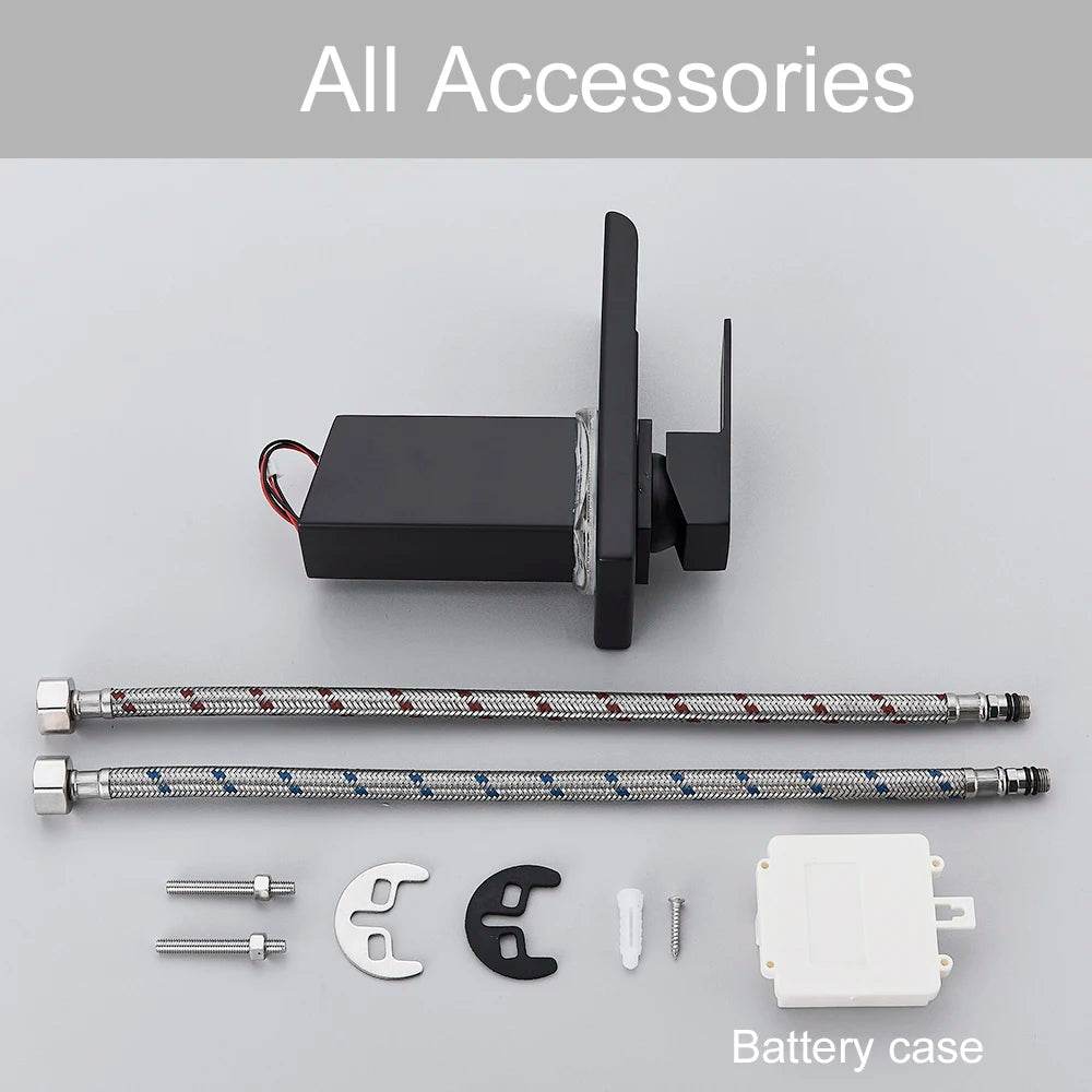 Luxury LED Color Changing Waterfall Basin Sink Faucet - Loft&Timber