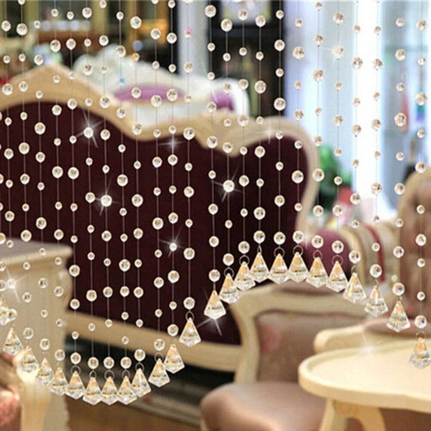 Fashion Crystal Glass Bead Curtain - Loft&Timber