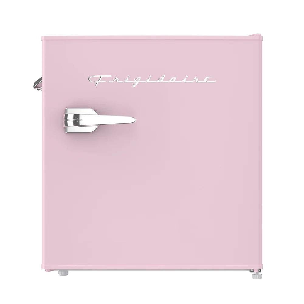 Retro Mini Refrigerator 1.6 Cu Ft Compact Fridge with Built in Bottle Opener