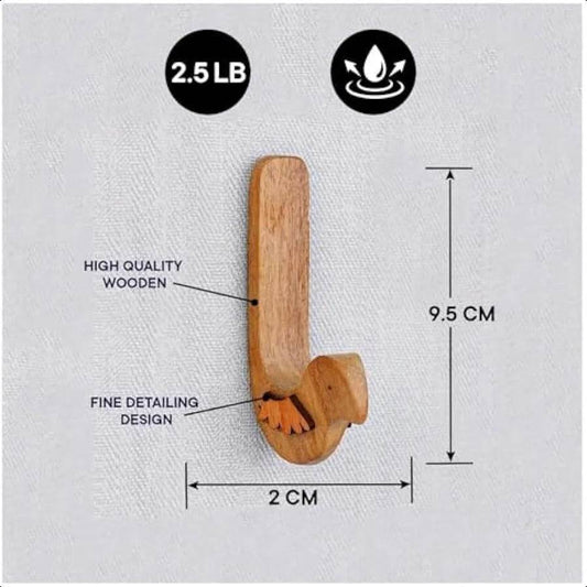 3 Hooks 6 Strips Cute Bird Wall Hooks - Loft&Timber